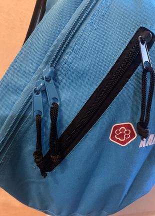 Голубий рюкзак слінг6 фото