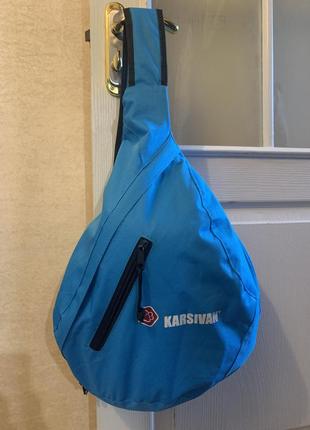 Голубий рюкзак слінг