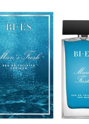 Be-es man's fresh туалетная вода 90мл