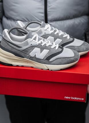 Демисезонные серые кроссовки new balance 997 сірі чоловічі кросівки new balance 997