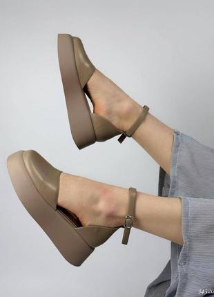Жіночі туфли  відкриті сліпони3 фото