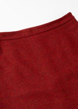 Bruаr vintage wool tweed skirt жіноча вовняна спідниця3 фото