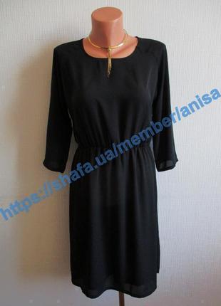 Чорна міді сукня esmara4 фото