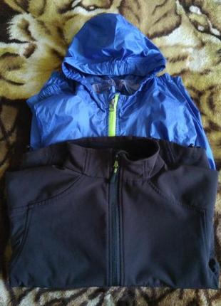 Комплект дощовик і термокофта для хлопчика