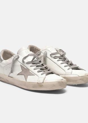 Кеди golden goose star голден гус2 фото