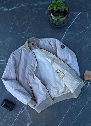 Чоловіча демісезонна куртка бомбер мужская демисезонная куртка burberry5 фото