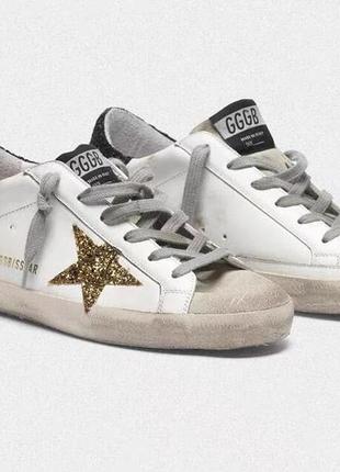 Кеди golden goose star голден гус2 фото