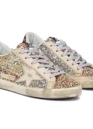 Кеди golden goose star голден гус leopard5 фото