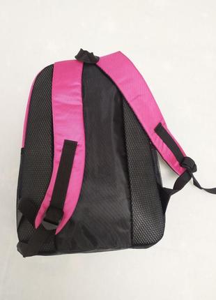 Рюкзак шкільний малиновий2 фото