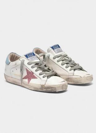 Кеди golden goose star голден гус4 фото