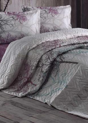 Всесезонний комплект постільної білизни clasy midas v1 180х230 см2 фото