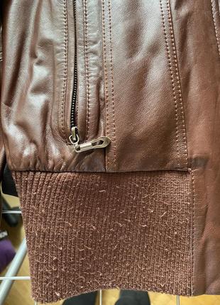 Куртка жіноча кожана3 фото