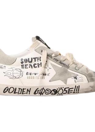 Кеди golden goose star голден гус1 фото