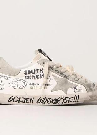 Кеди golden goose star голден гус3 фото