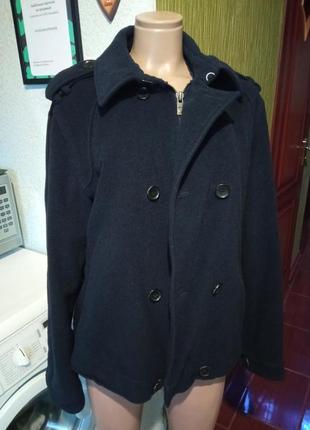 Вовняна куртка, бомбер, пальто.1 фото
