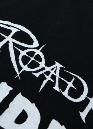Редкий музыкальный мерч футболка метал группы  roadkill “undead crew”. movies y2k slayer sepultura rock metal merch rob zombie cradle of filth винтаж9 фото