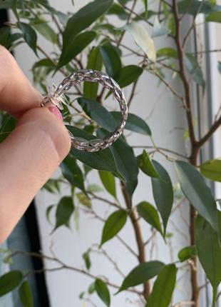 Серьги-кольца серебряного цвета3 фото