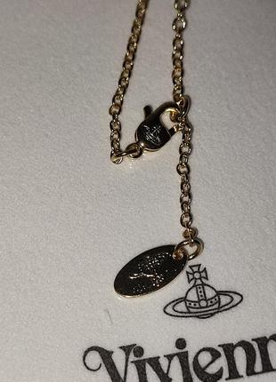 Vivienne westwood prism necklace кольє вів'єн вествуд підвіска кулон оригінал! золотого сріблого кольору6 фото