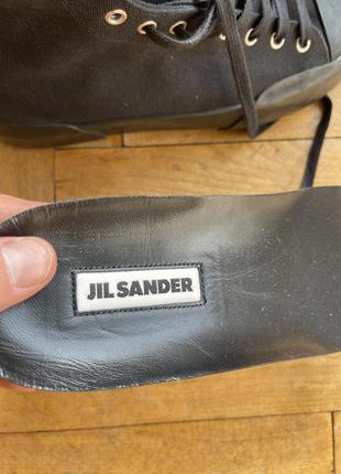 Jil sander canvas high 41/42 розмір4 фото