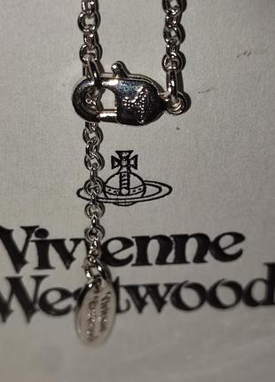 Vivienne westwood prism necklace кольє вів'єн вествуд підвіска кулон оригінал! золотого сріблого кольору9 фото