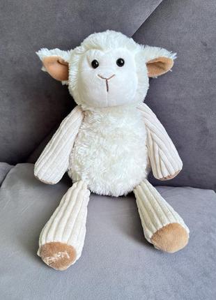 Мʼяка іграшка овечка з ароматом scentsy buddy lenny the lamb з camu camu scent pak м'яка іграшка.