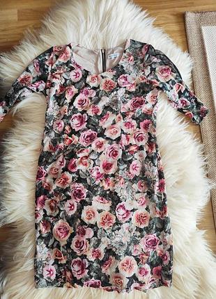 Нарядное платье большого размера 46 xxxl 3xl carla canri