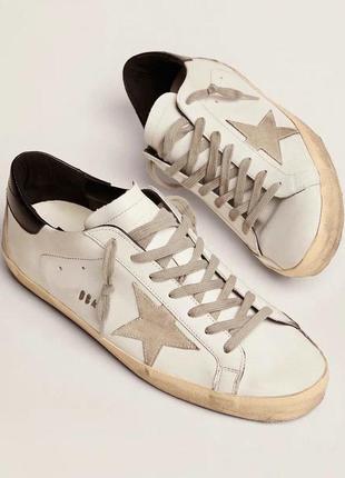 Кеди golden goose star голден гус3 фото