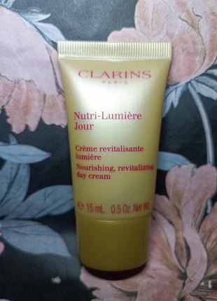 Clarins денний крем nutri-lumiere1 фото