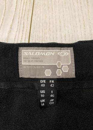 Жіночі зимові софтшельні утеплені штани salomon size m-l6 фото