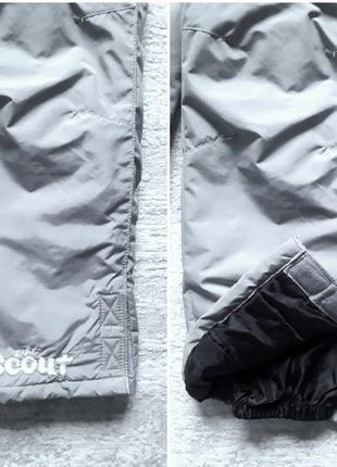 Непромокаемые, тёплые штаны, 8-10лет, до 134см, echt scout5 фото