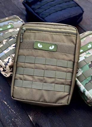 Тактичний рюкзак на плитоноску на системі molle койот