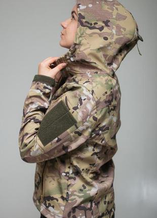 Жіноча куртка softshell (мультикам)5 фото