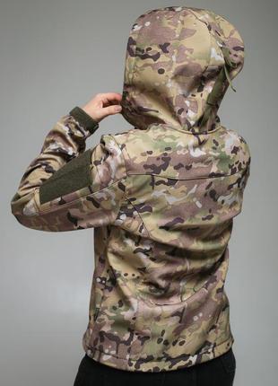 Жіноча куртка softshell (мультикам)6 фото