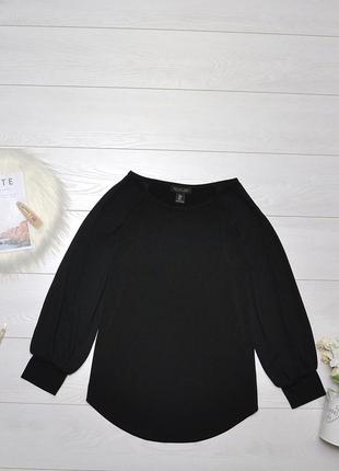 Красива комбінована чорна кофта блуза rachel zoe (los angeles new york).1 фото