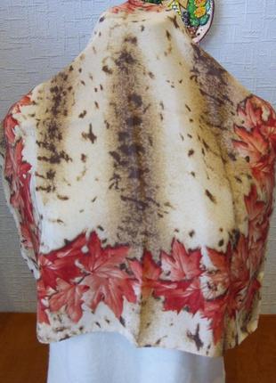 Подписной красивый шейный платок от jammers & leufgen jl шелк