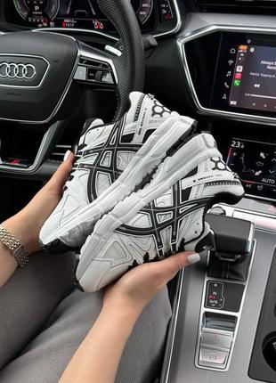 Кросівки asics gel - kahana 8 white black6 фото