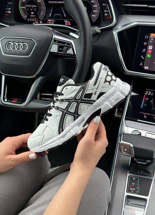 Кросівки asics gel - kahana 8 white black1 фото