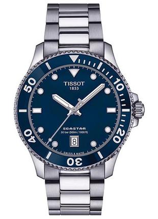 Часы tissot seastar 1000 40mm t120.410.11.041.00