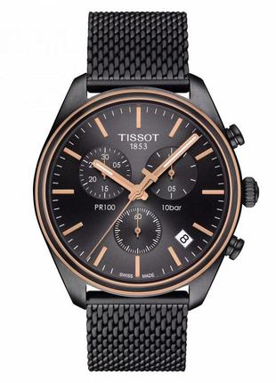 Часы tissot pr 100 chronograph t101.417.23.061.00