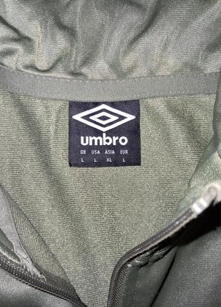 Унікальна спортивна кофта umbro з лампасами9 фото