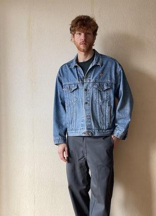 Джинсова курточка levi’s xl made in usa