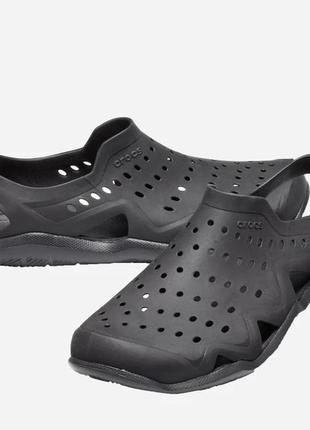 Crocs swiftwater wave оригінал сша m9 42-43 (26.5 см) сандалі закрите взуття аквашузи крокс original1 фото
