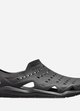 Crocs swiftwater wave оригінал сша m9 42-43 (26.5 см) сандалі закрите взуття аквашузи крокс original2 фото