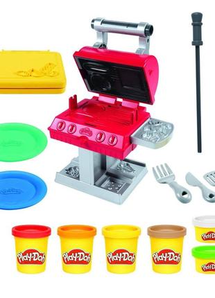Игровой набор play-doh kitchen creations grill 'n stamp playset гриль2 фото
