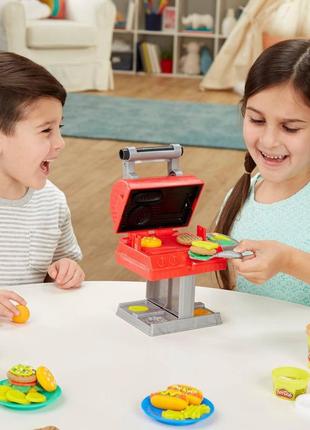 Игровой набор play-doh kitchen creations grill 'n stamp playset гриль9 фото