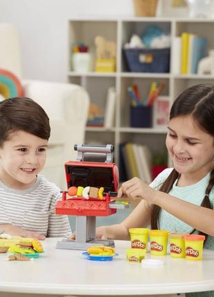 Игровой набор play-doh kitchen creations grill 'n stamp playset гриль8 фото