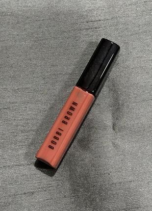 Bobbi brown crushed oil-infused lip gloss 4 ml free spirit/блиск для губ1 фото