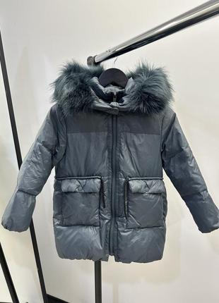 Пуховик zara 8років