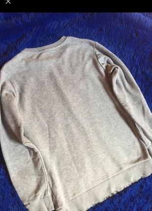 Стильний светр, кофта свитшет пуловер худди спорт тепленький з кольоровим кишенею7 фото