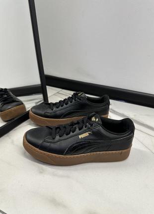 Шкіряні кеди puma 37,5